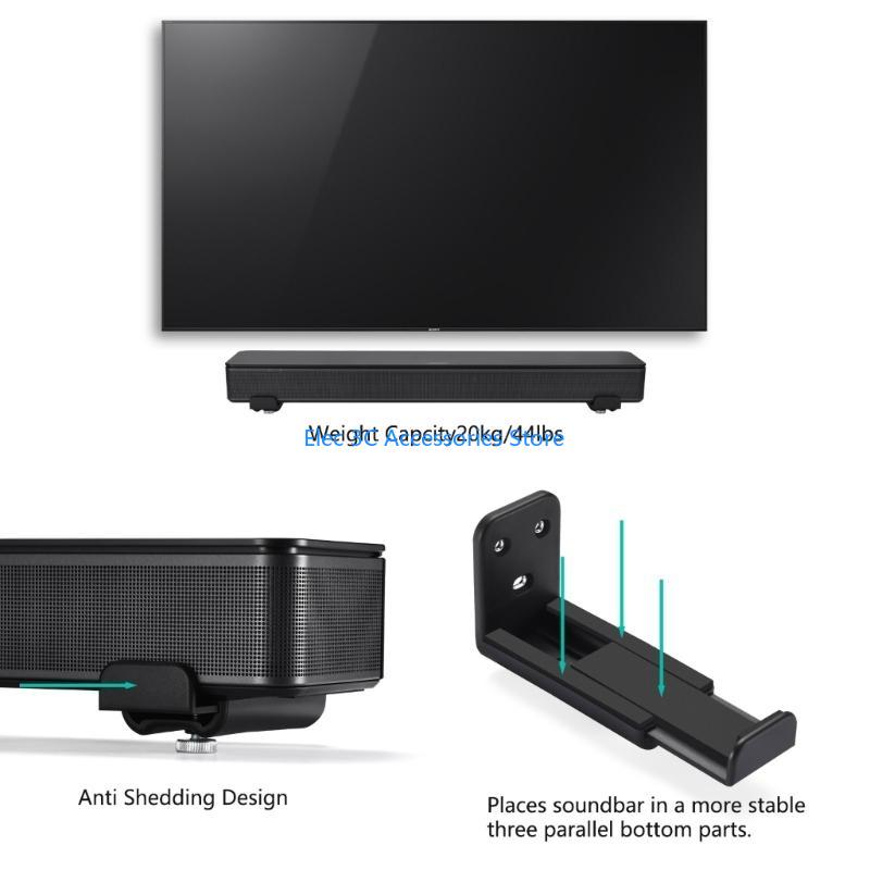 Y51A Universal Sound Bar Wall  - Soundbar Wall Mount Bracket Universal ulasan dan harga