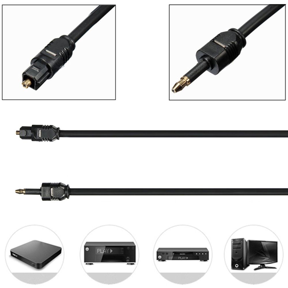 Gold-plated Connector Optical  - Optical Audio Cable Toslink Gold Plated ulasan dan harga