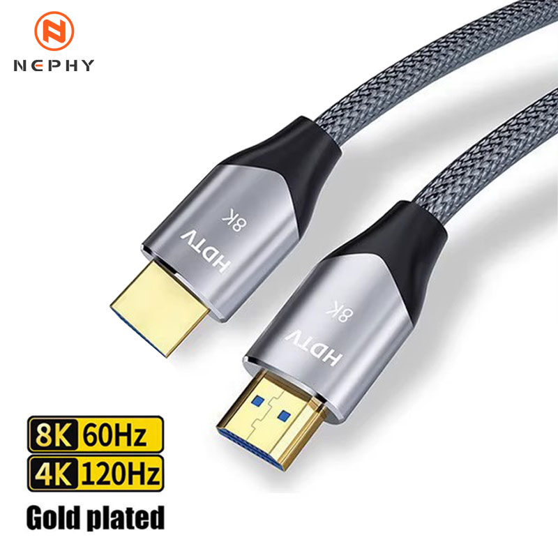 8K HDMI 2.1 Cable 48Gbps 8K@60 - Hdmi 2.1 Cable 8K 60Hz 48Gbps Earc ulasan dan harga