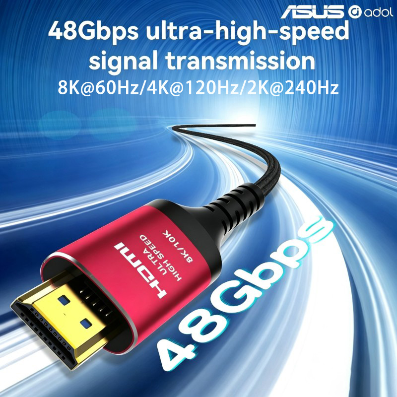 ASUS 8K 60Hz Ultra High Speed  - Hdmi 2.1 Cable 8K 60Hz 48Gbps Earc ulasan dan harga