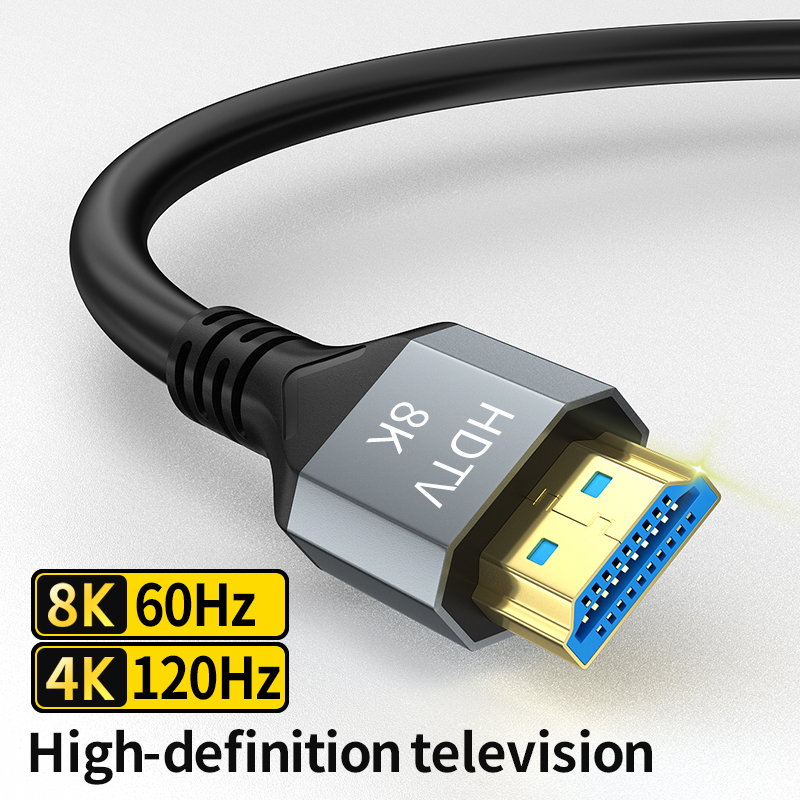8K HDMI 2.1 Cable 4K@120Hz 8K@ - Hdmi 2.1 Cable 8K 60Hz 48Gbps Earc ulasan dan harga