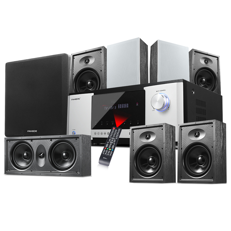 7.1 In-wall Wall-mounted Home  - Home Theater System 7.1 Surround Sound ulasan dan harga