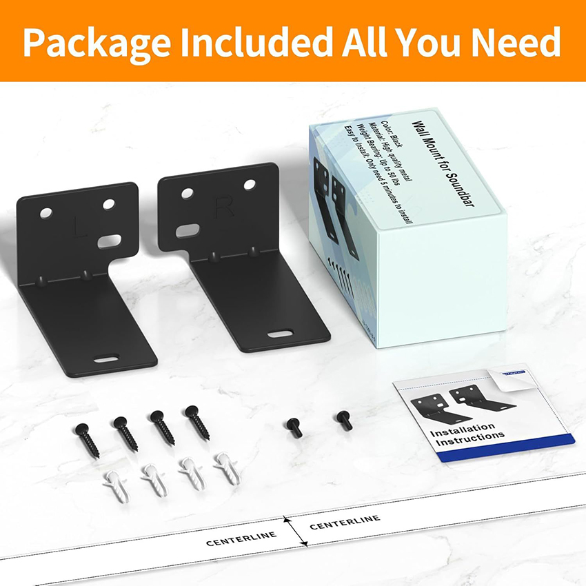 For Soundbar Mounting Brackets - Soundbar Wall Mount Bracket Universal ulasan dan harga