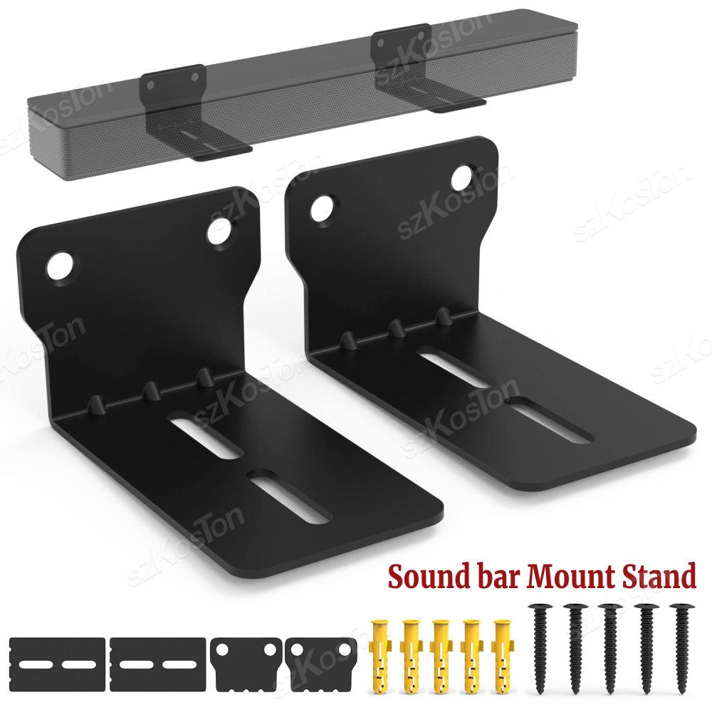 2 PCS Soundbar Mount Wall Brac - Soundbar Wall Mount Bracket Universal ulasan dan harga