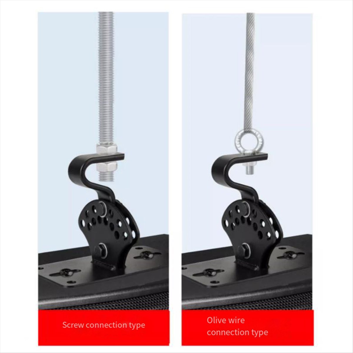RISE- 2Pcs Speaker Wall Mount  - Speaker Wall Ceiling Mount Bracket ulasan dan harga