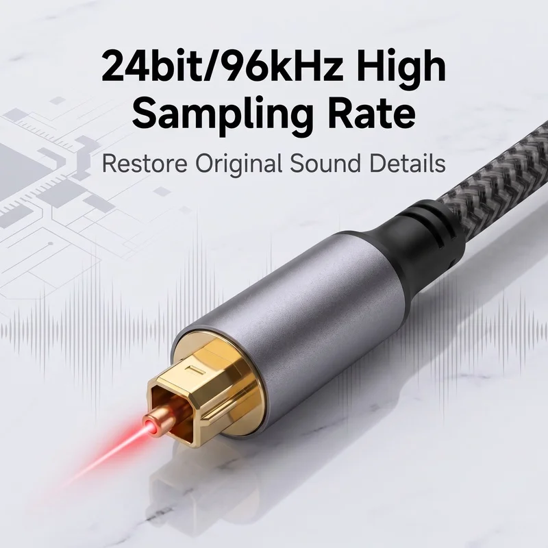 USB C to Optical SPDIF Toslink - Optical Audio Cable Toslink Gold Plated ulasan dan harga