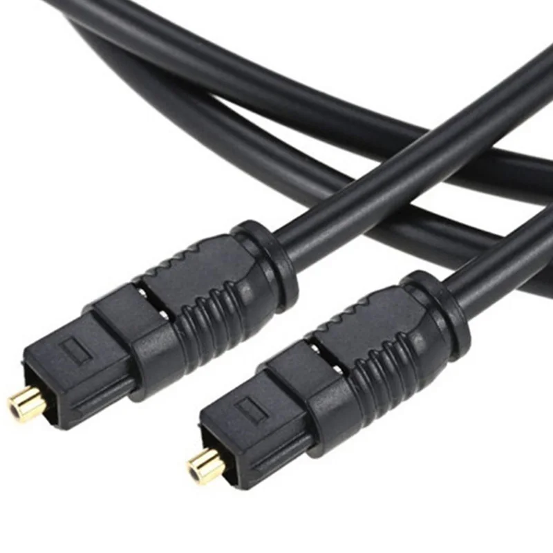 Digital Fiber Optical Optic Au - Optical Audio Cable Toslink Gold Plated ulasan dan harga