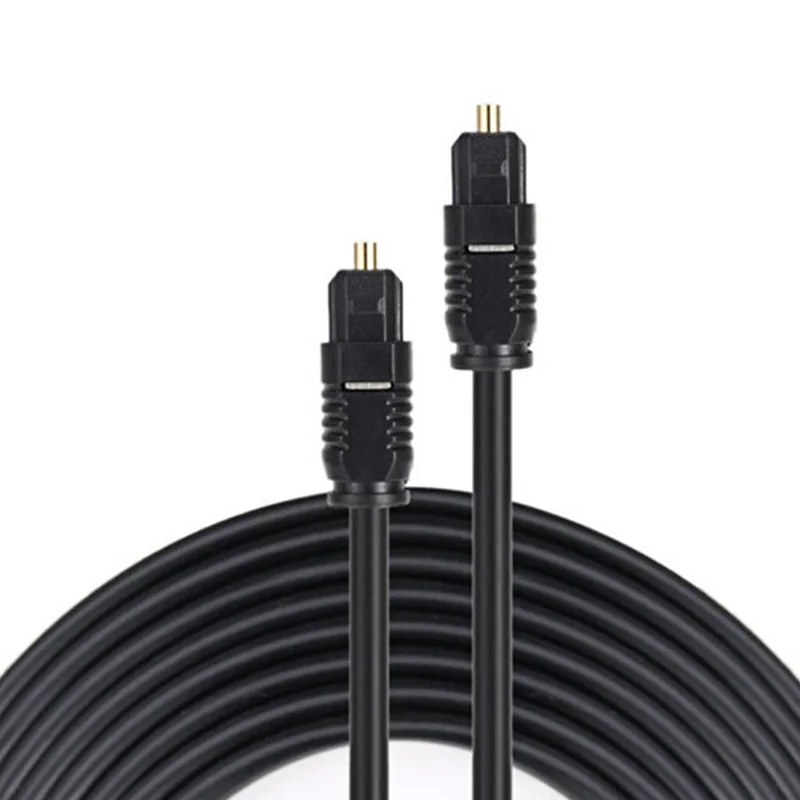 Digital Fiber Optical Optic Au - Optical Audio Cable Toslink Gold Plated ulasan dan harga