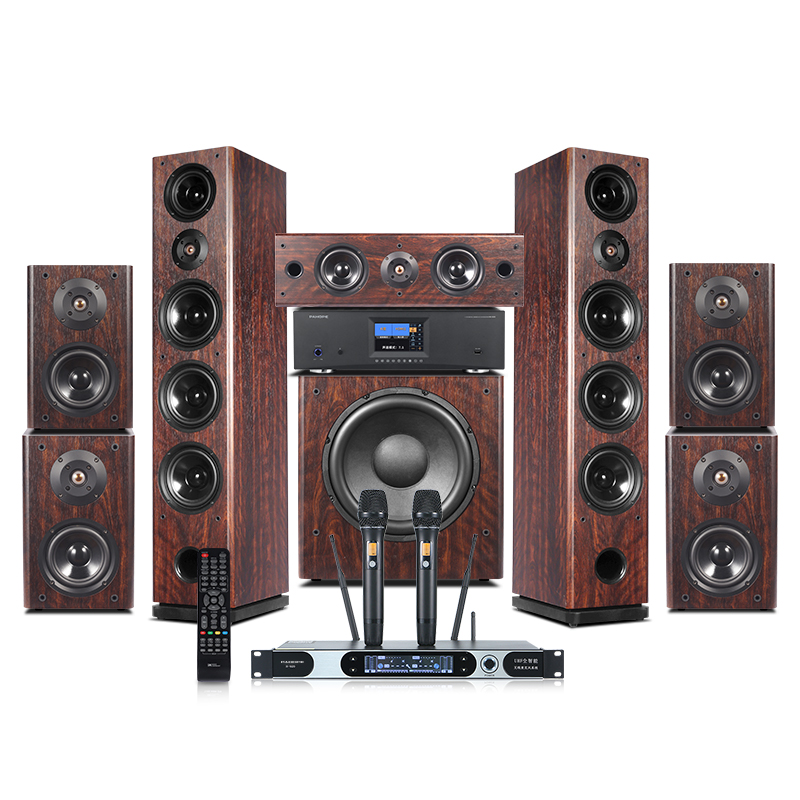 7.1 Tower Home Theater System  - Home Theater System 7.1 Surround Sound ulasan dan harga