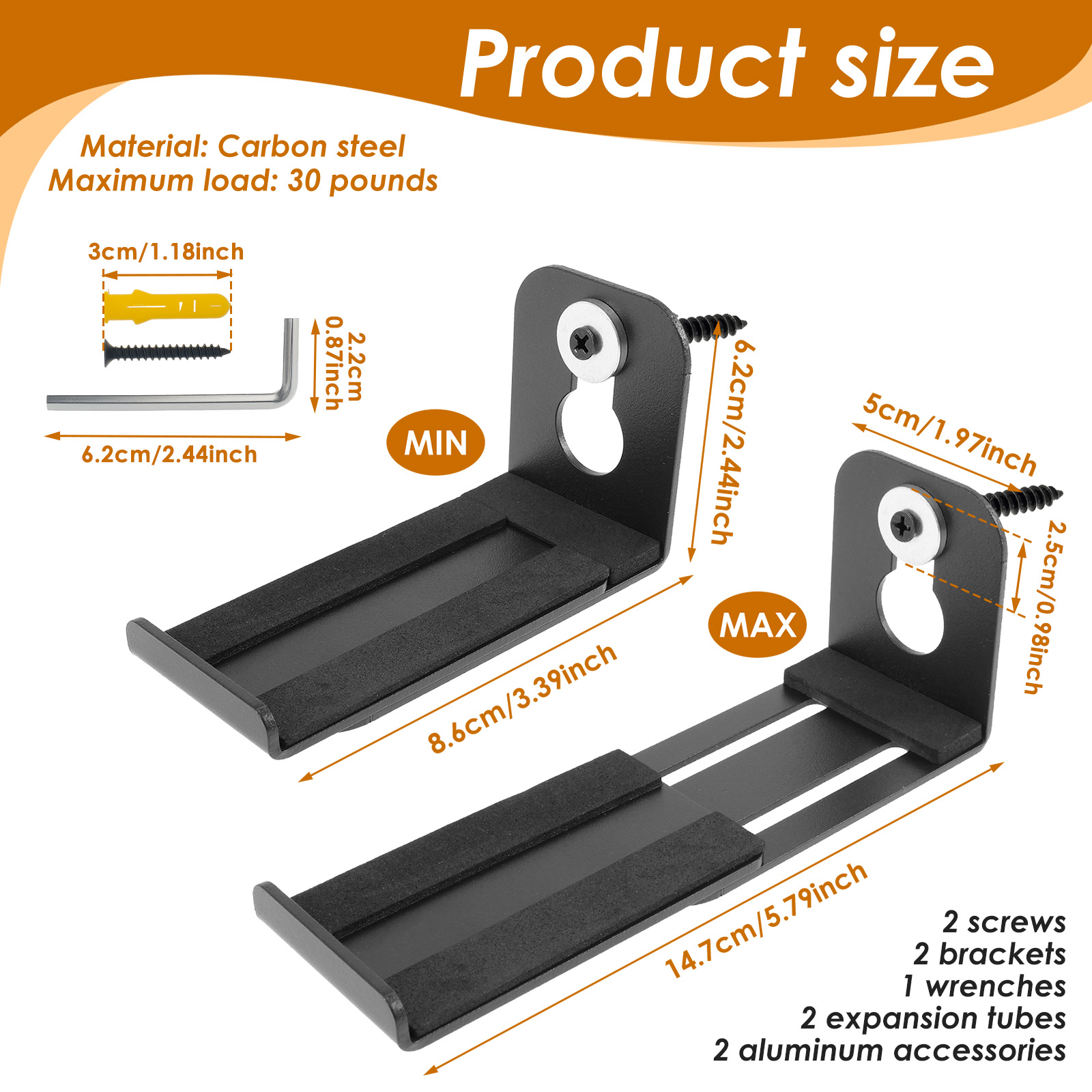Sound Bar Mount Wall Bracket E - Soundbar Wall Mount Bracket Universal ulasan dan harga