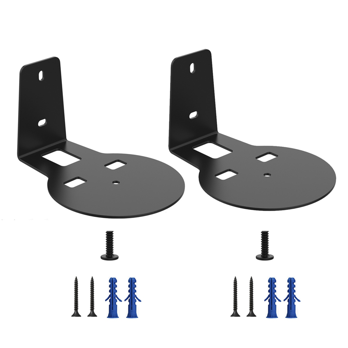 ABAN 2Pcs Speaker Wall Mount B - Speaker Wall Ceiling Mount Bracket ulasan dan harga