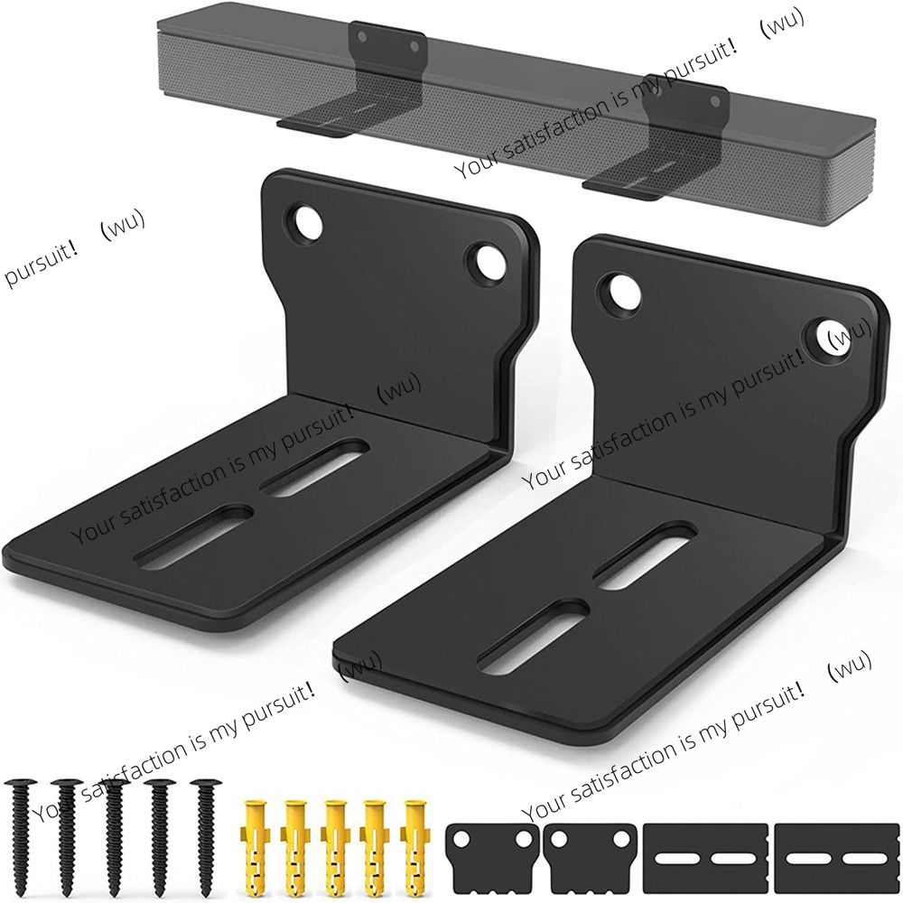 Easy to install anti-fall-off  - Soundbar Wall Mount Bracket Universal ulasan dan harga