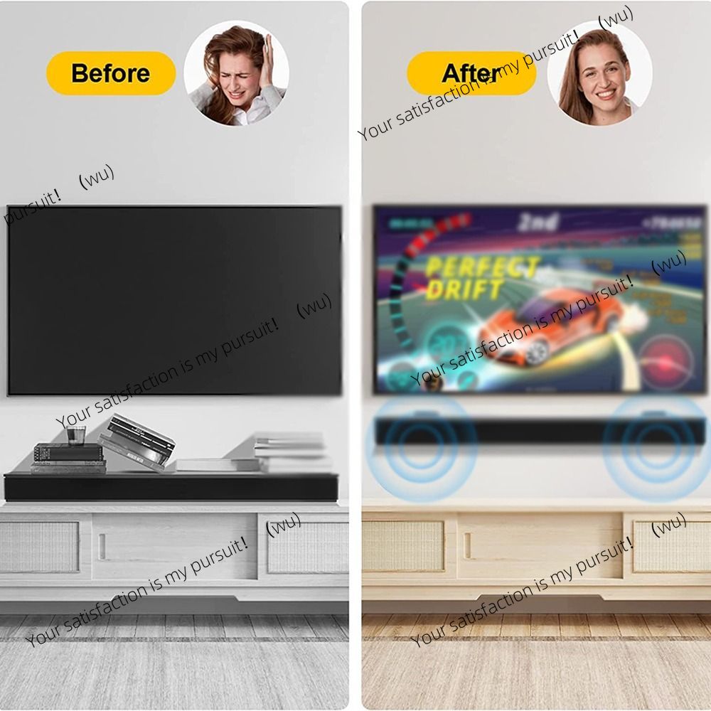 Easy to install anti-fall-off  - Soundbar Wall Mount Bracket Universal ulasan dan harga