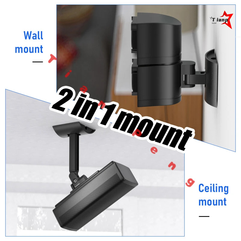Heavy Duty Metal Wall & Ceilin - Speaker Wall Ceiling Mount Bracket ulasan dan harga