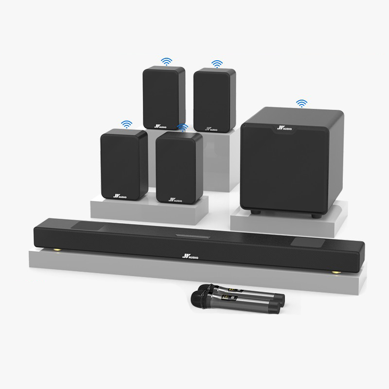 7.1 Speaker System Home Theate - Home Theater System 7.1 Surround Sound ulasan dan harga