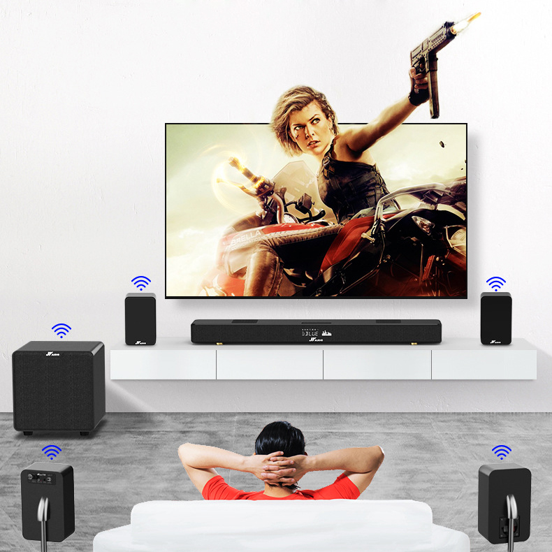 7.1 Speaker System Home Theate - Home Theater System 7.1 Surround Sound ulasan dan harga