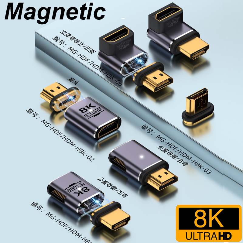 Elbow HDMI-Compatible 2.1 Male - Hdmi 2.1 Cable 8K 60Hz 48Gbps Earc ulasan dan harga