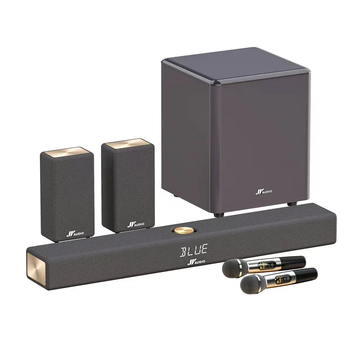 5.1CH Home Theater Sound Bar W - Soundbar With Wireless Subwoofer 5.1Ch ulasan dan harga