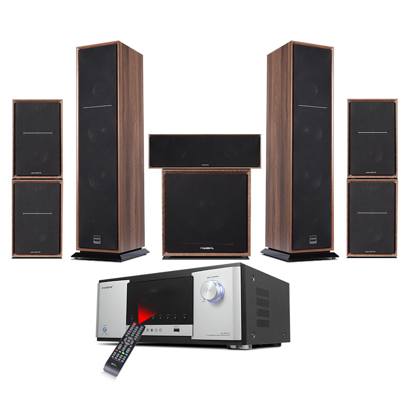 7.1 Tower Home Theater System  - Home Theater System 7.1 Surround Sound ulasan dan harga