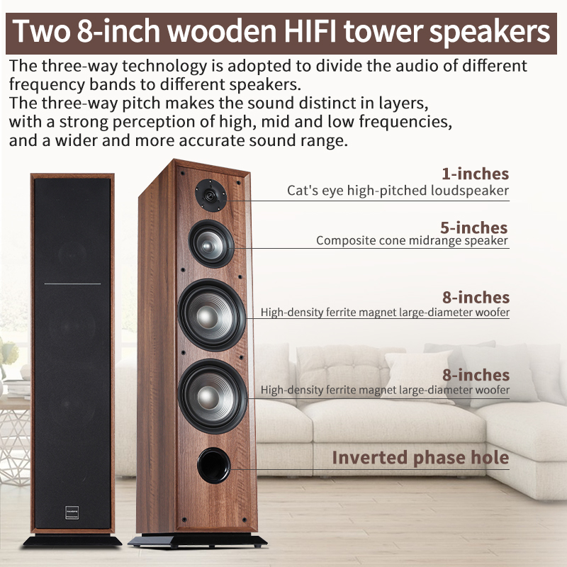 7.1 Tower Home Theater System  - Home Theater System 7.1 Surround Sound ulasan dan harga