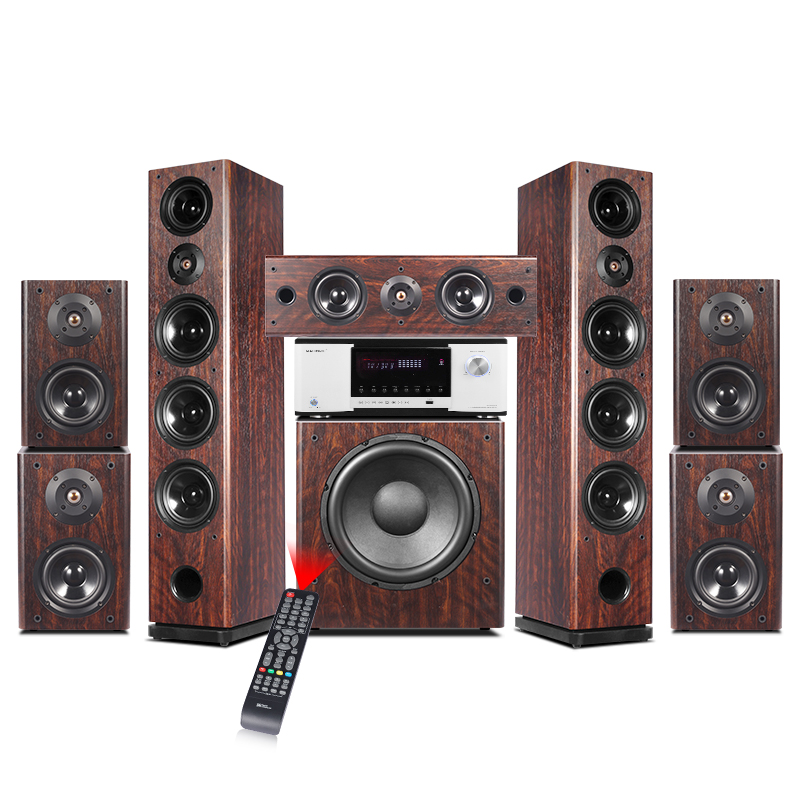 7.1 Tower Home Theater System  - Home Theater System 7.1 Surround Sound ulasan dan harga