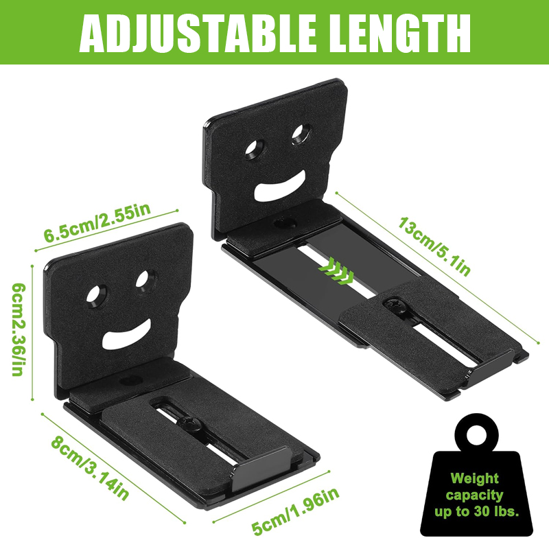 2PCS Soundbar Wall Mount Unive - Soundbar Wall Mount Bracket Universal ulasan dan harga