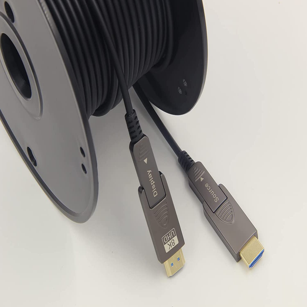 8K Fiber Optic HDMI 2.1 Cable  - Hdmi 2.1 Cable 8K 60Hz 48Gbps Earc ulasan dan harga