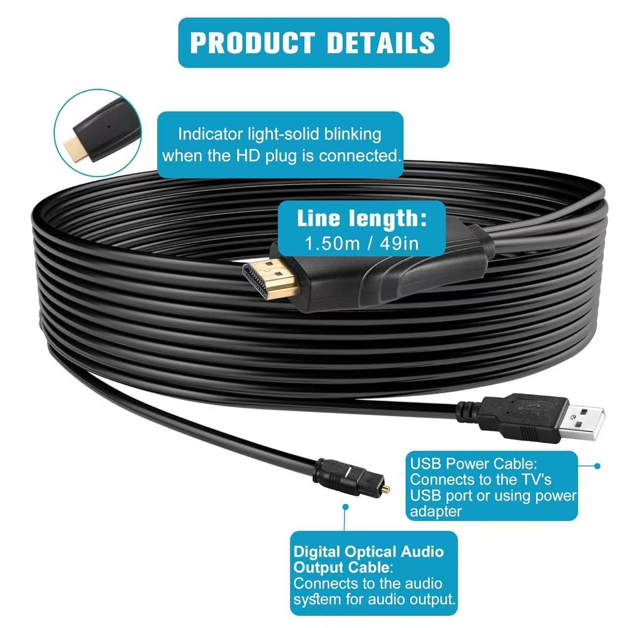 EARC ARC to Optical SPDIF Audi - Dolby Atmos Soundbar Hdmi Earc ulasan dan harga