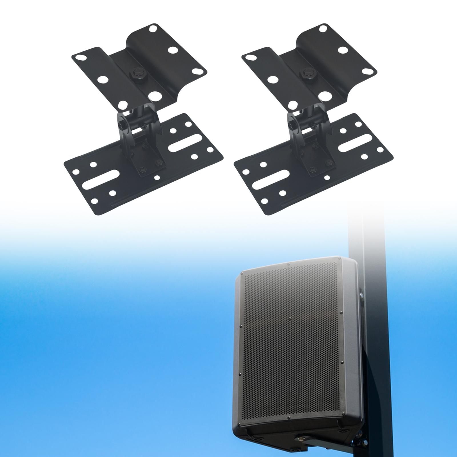 2Pcs Speaker Wall Mounted Hang - Speaker Wall Ceiling Mount Bracket ulasan dan harga
