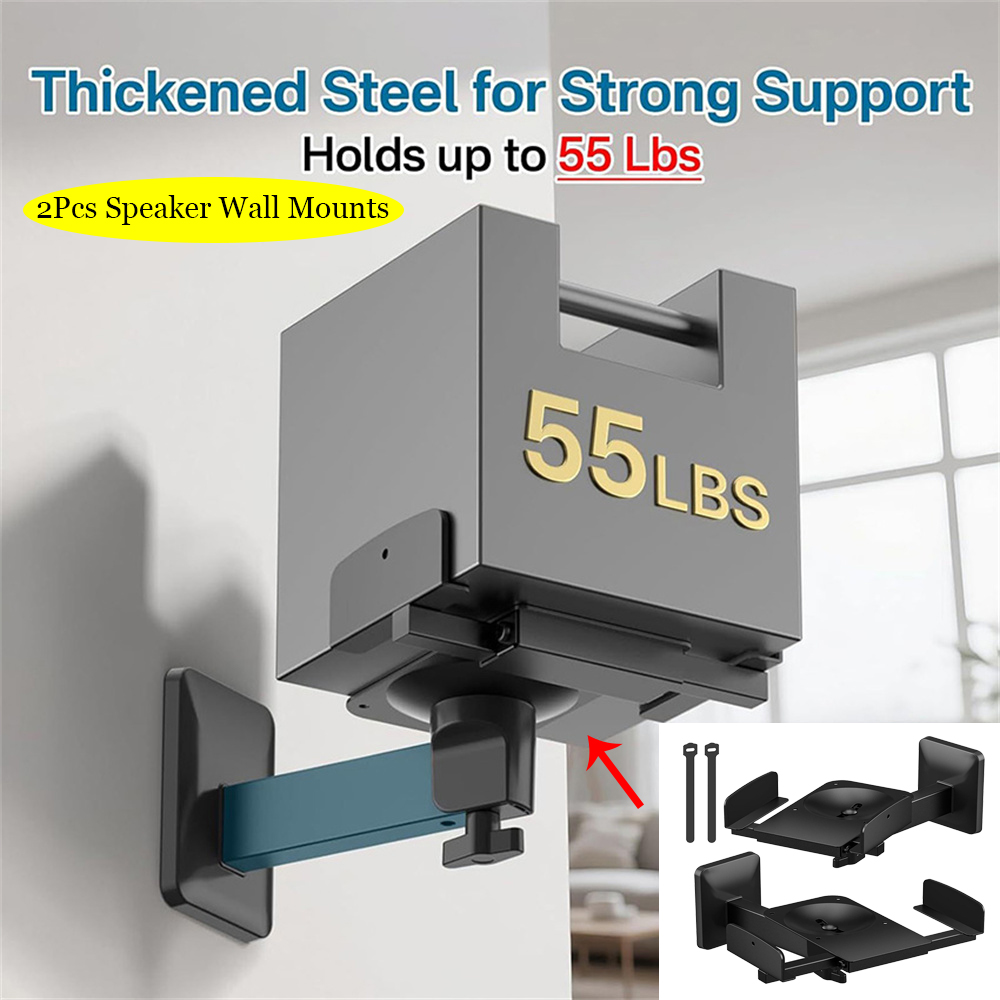 Double Clamp Speaker Wall Moun - Speaker Wall Ceiling Mount Bracket ulasan dan harga