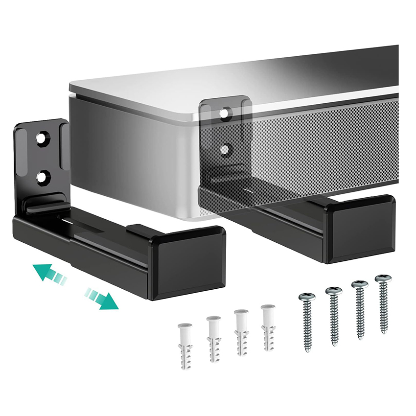 1pair Universal Adjustable Sou - Soundbar Wall Mount Bracket Universal ulasan dan harga