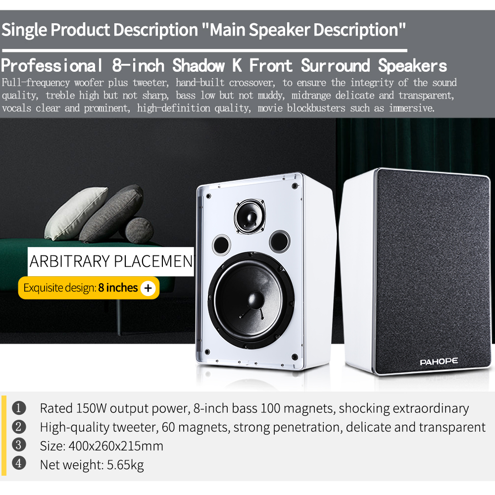 7.1 Home Theater Speakers Prof - Home Theater System 7.1 Surround Sound ulasan dan harga