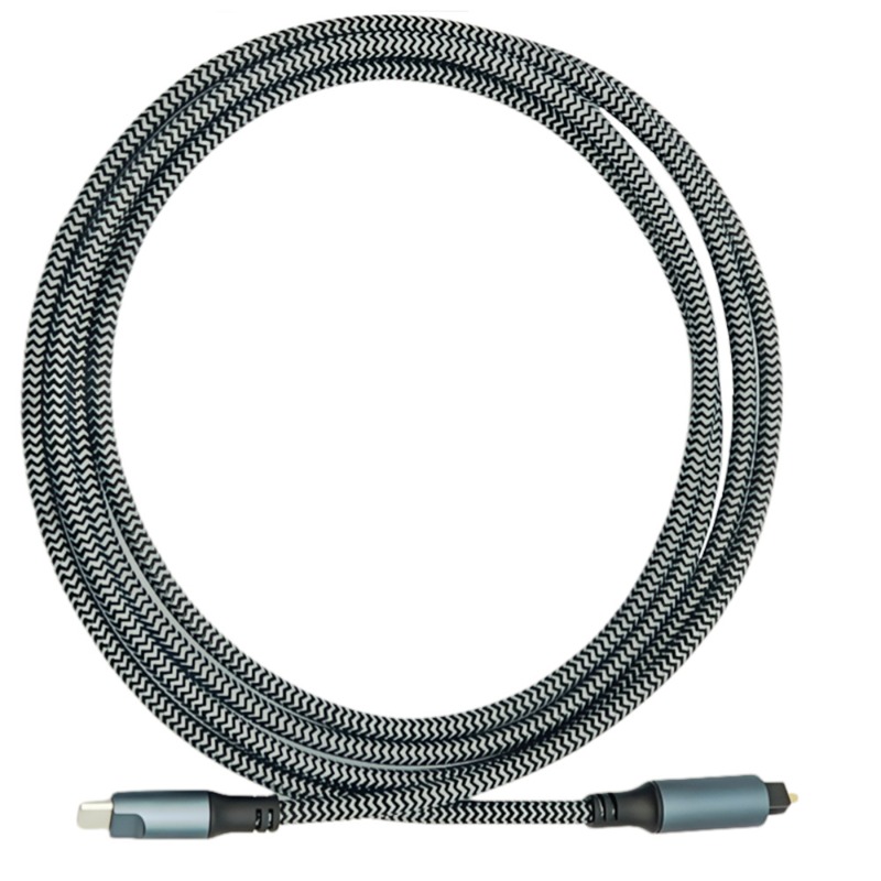 Braided USB C To Optical Audio - Optical Audio Cable Toslink Gold Plated ulasan dan harga