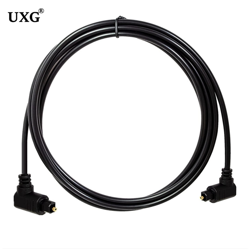 90 Degree Digital Optical Audi - Optical Audio Cable Toslink Gold Plated ulasan dan harga
