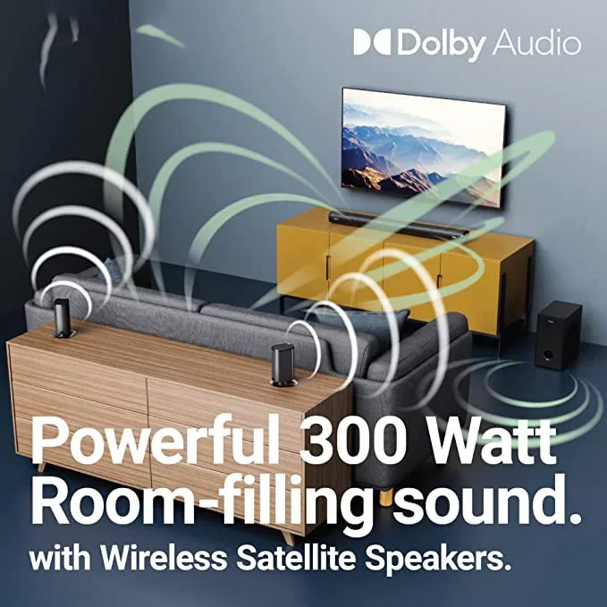 wireless speaker 5.1ch Detacha - Soundbar With Wireless Subwoofer 5.1Ch ulasan dan harga