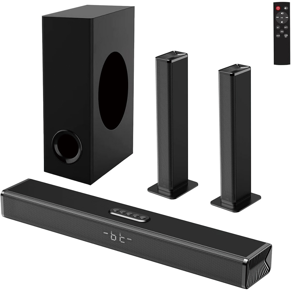 Samtronic Wireless Speaker 5.1 - Soundbar With Wireless Subwoofer 5.1Ch ulasan dan harga